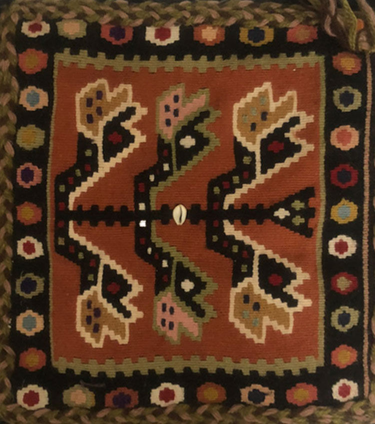 Handmade persian carpet n.171 cussin 37x36cm