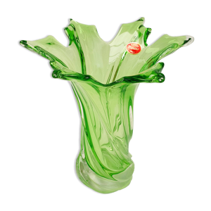 vase Sommerso Floral - murano italie