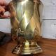 Christofle champagne bucket, gilded metal, twisted model.