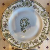 Limoge porcelain plate, Mozart Chantouny