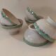 Six fenal badonviller bowls