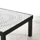 Coffee table by Raf Verjans, brutalist design, Belgium, 1970s