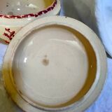 Earthenware tureen of Gien decoration Cactus