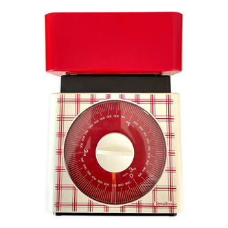 Balance Terraillon vintage red and white tiles