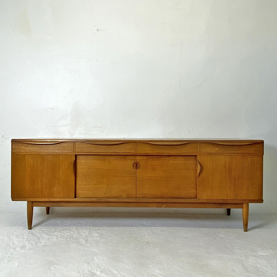 Scandinavian design row Johannes Andersen for Bramin vintage 60's