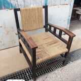 Francis Jourdain rope armchair