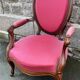 Louis Philippe medallion armchair, vintage, late 19th century, early 20th century.