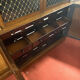 Napoleon III period parquet library in Rio rosewood and lemon tree