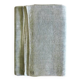 Celadon Dyed Pure Hemp Vintage Tablecloth