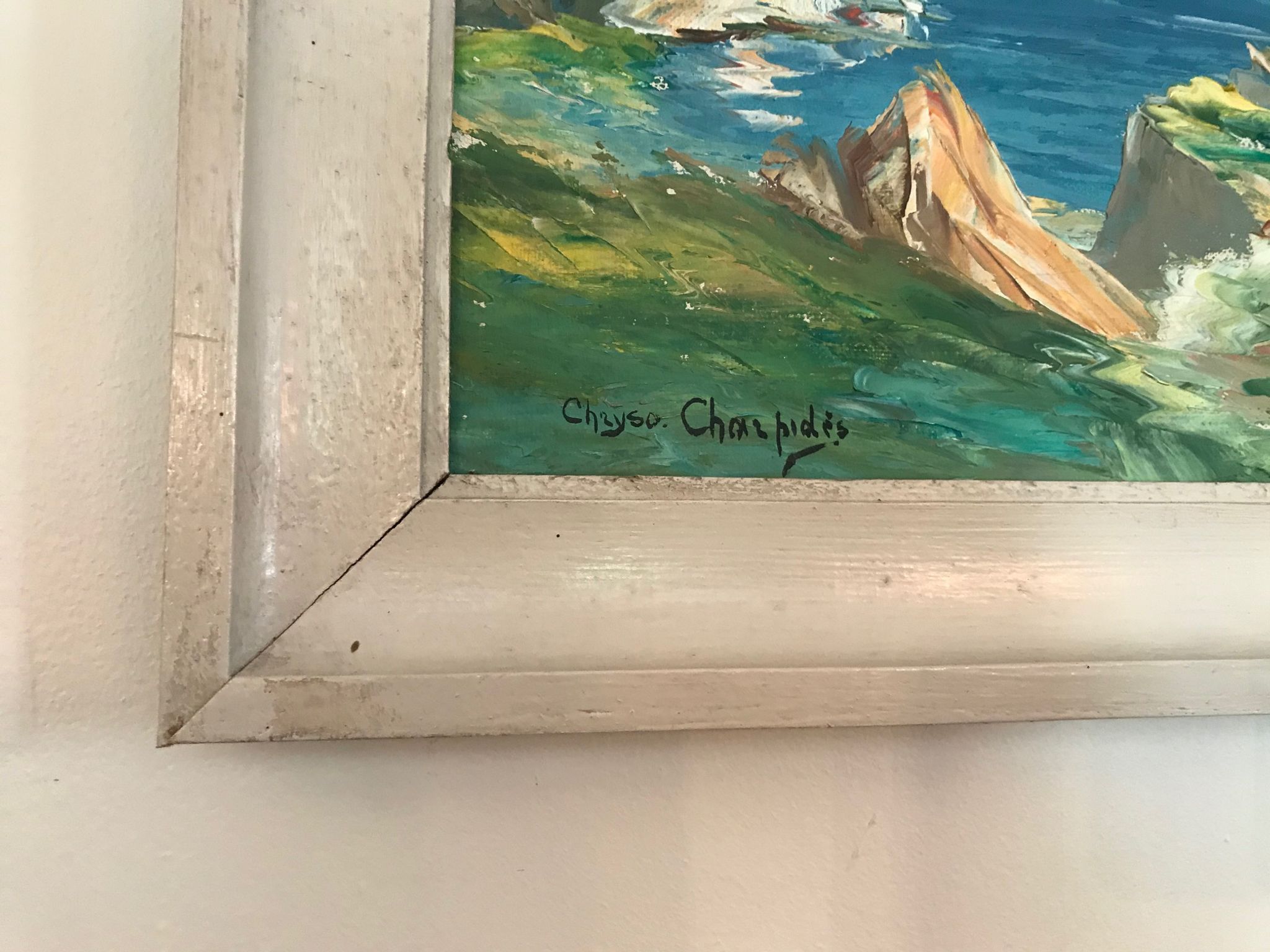 Painting by Christophe Charpids