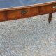Farmhouse table, late 19th/early 20th century, 6 drawers, slate top 2