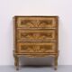 Italian Vintage Wooden Florentine Chest Of Drawers 1970s