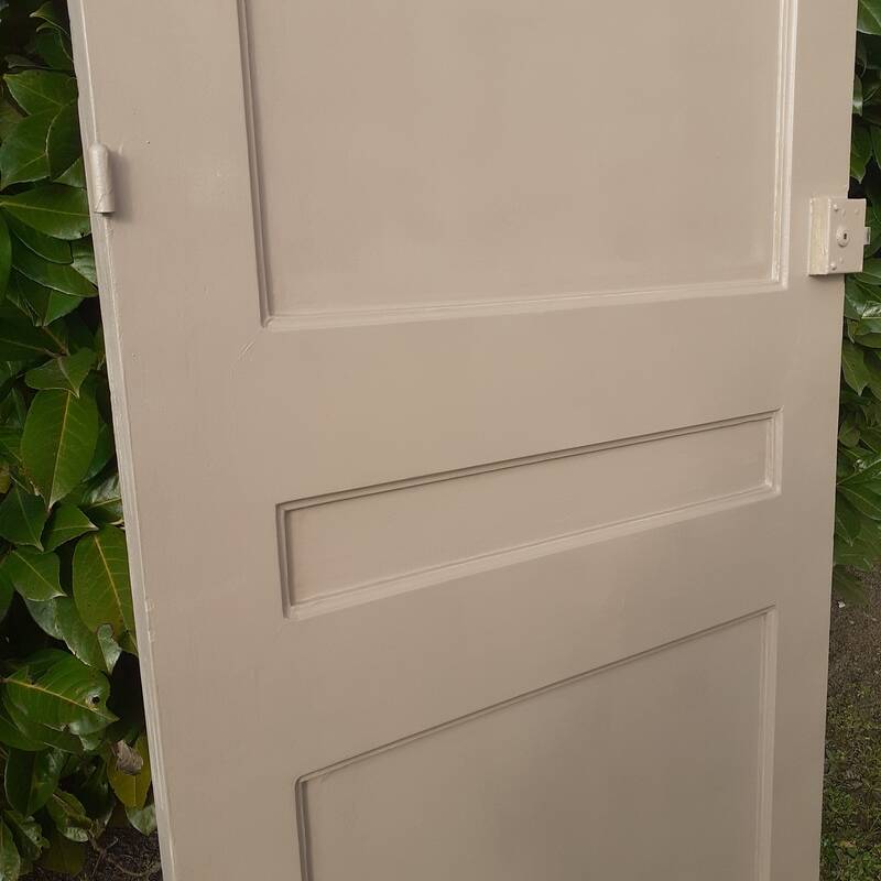 Set of 4 old solid wood interior doors