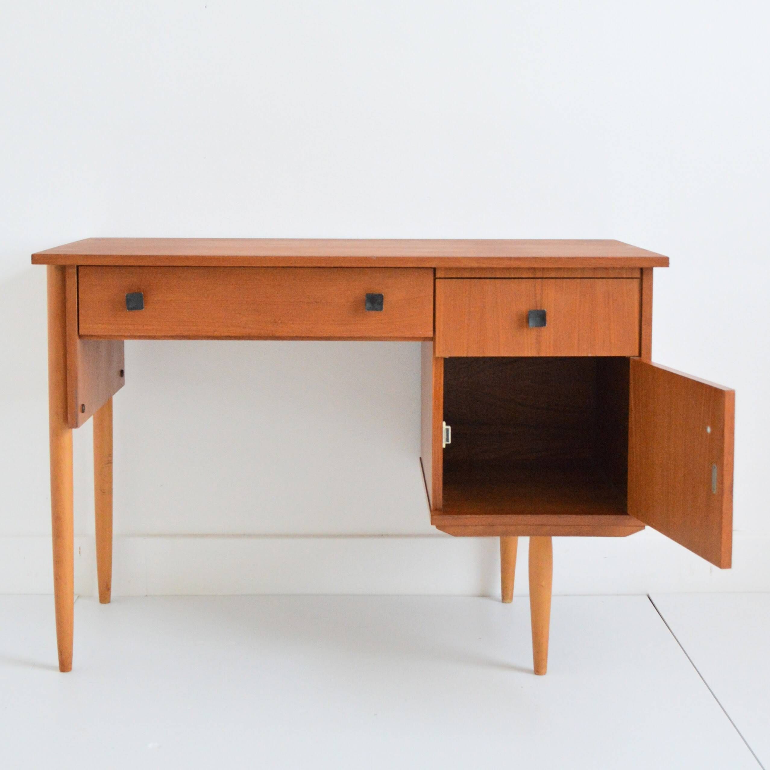Bureau scandinave teck 1960 vintage