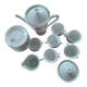 French porcelain coffee service