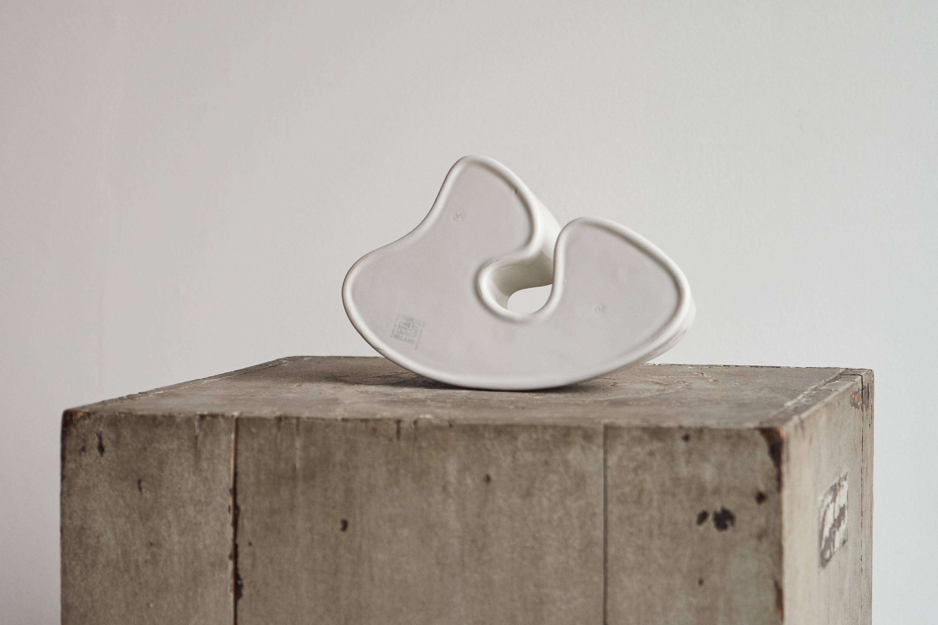 Angelo Mangiarotti ceramic object 'Tremiti Formalibera' Danese Milano 1964