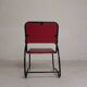 Set of 4 armchairs and a coffee table with tubular structure in Bauhaus style, 1950s.