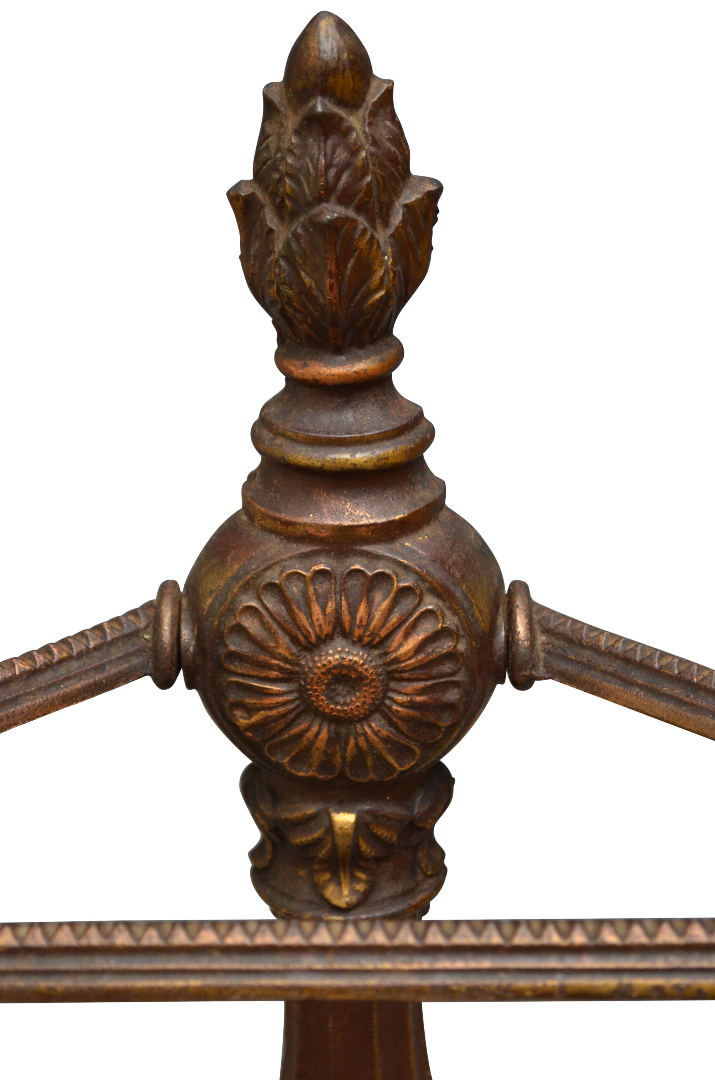 Fine victorian aesthetic movement cast iron umbrella stand