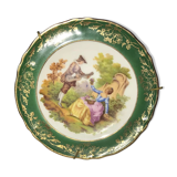 Fragonard plate with wall support