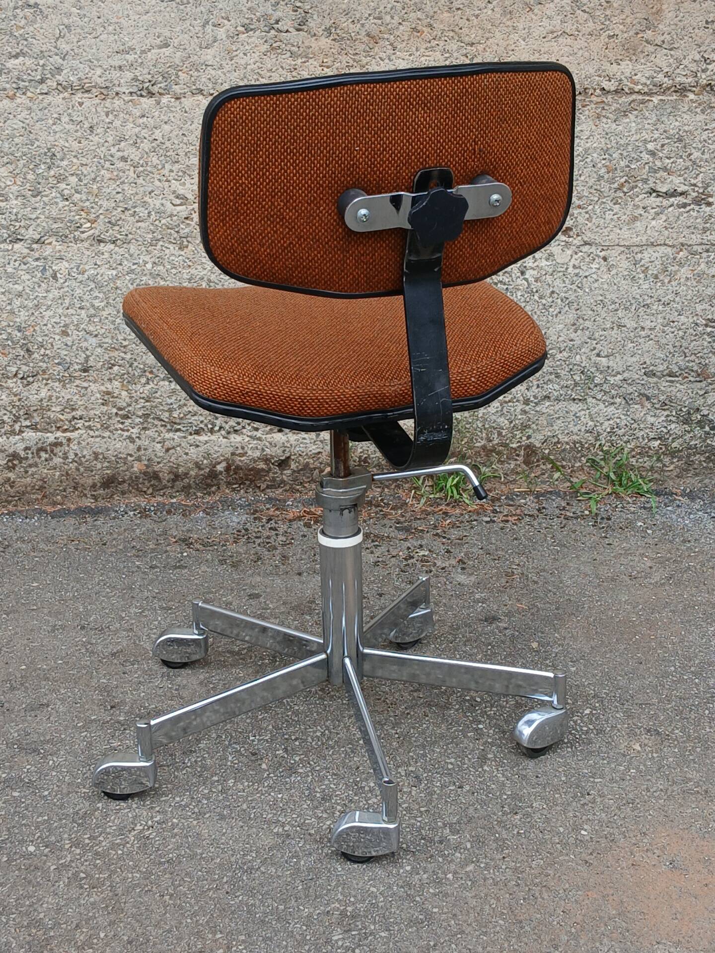 Chaise de bureau réglable Strafor, années 70