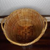 Cache pot osier vintage