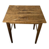 Wooden side table