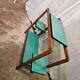 Trolley, green formica shelf 1960