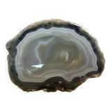 Vide poche cendrier agate bleue