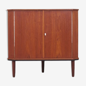 Teak corner cabinet, danish design, 1970s, production: denmark