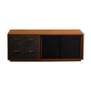 Enfilade en teck avec - tiroirs