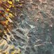 Grande huile sur toile suédoise originale – « Composition » par Valter Gibson