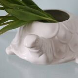 Vintage turtle planter
