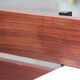 Bed in teak