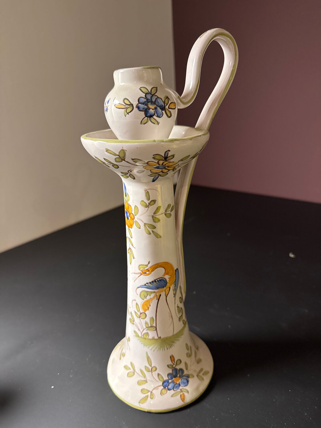 Decorative set in earthenware from Martres-Tolosane