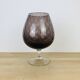 Empoli vase Italian purple glass 30 cm
