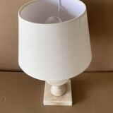 Old alabaster table lamp