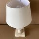 Old alabaster table lamp