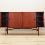 High teak sideboard, Danish design, 1970s, production: Denmark