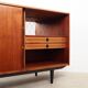 Buffet en teck, design danois, années 60, designer : EW Bach
