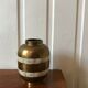 Vase laiton et nacre