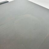 Dark brown square side table in the style of Porada Arredi, 1960's