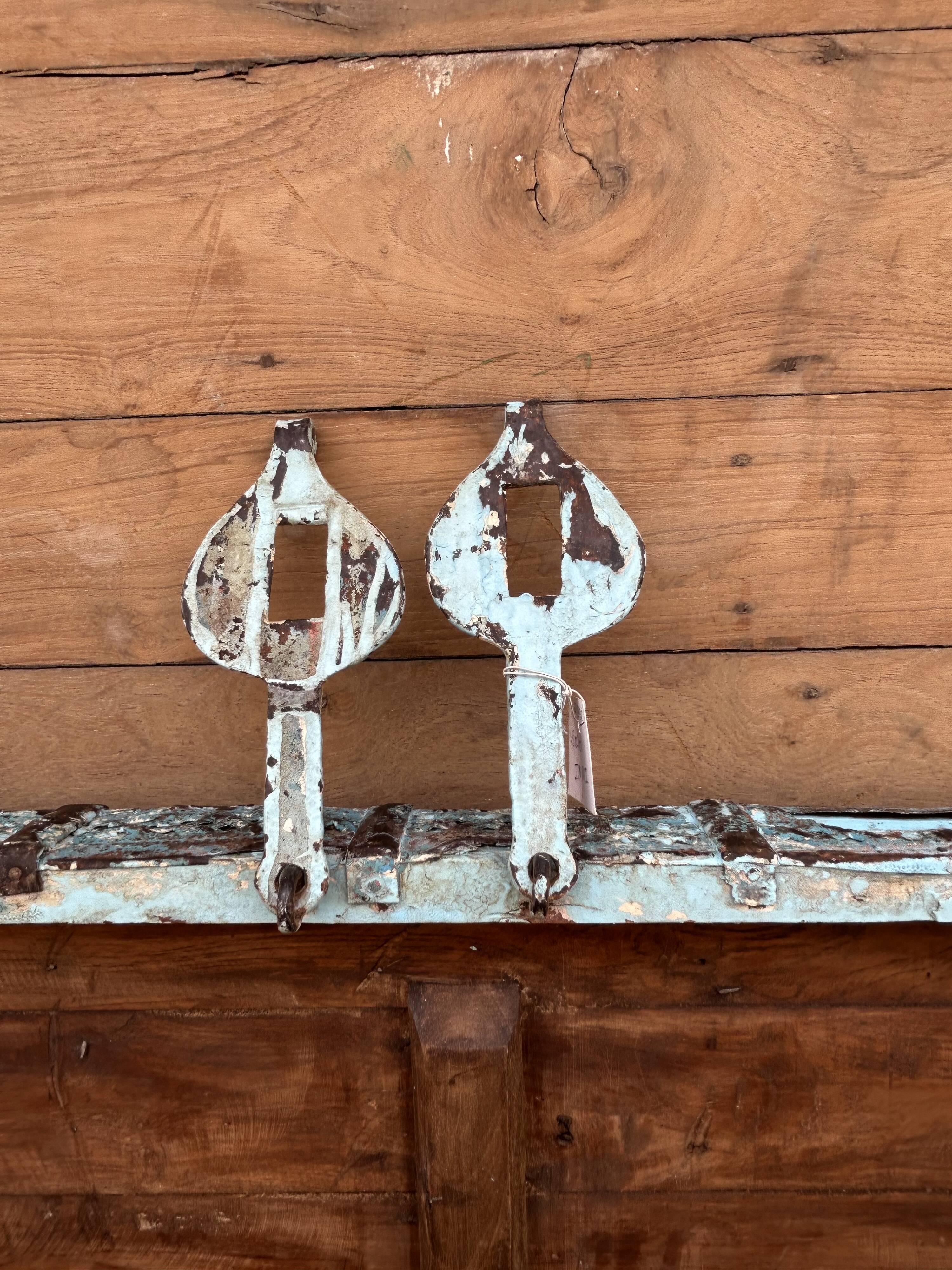 console - Burmese teak wedding chest