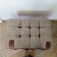 Unique-small vintage bench-ottoman-stool-colonial style - suitcase