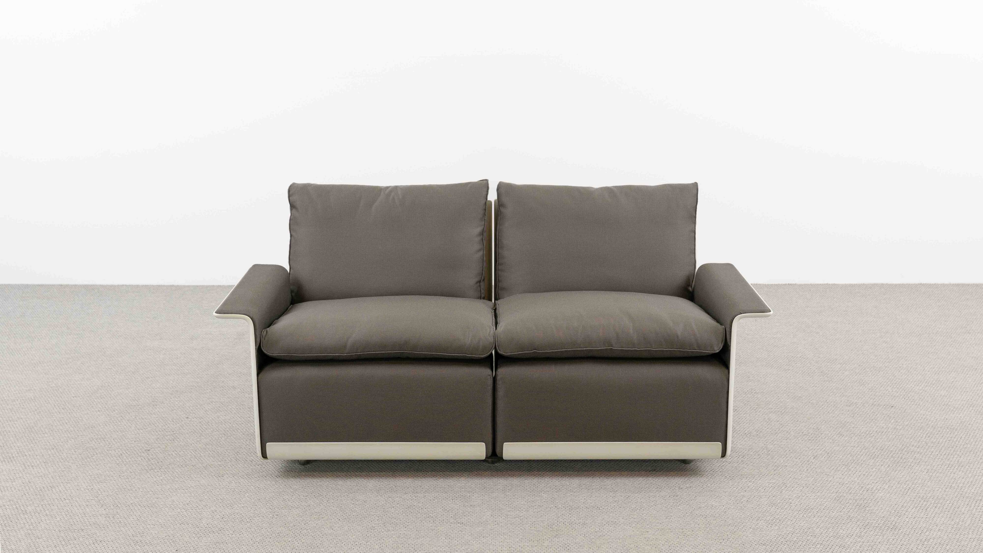 Vitsoe seatgroup by dieter rams, model 620, easychair+sofa