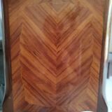 Table chevet marqueterie