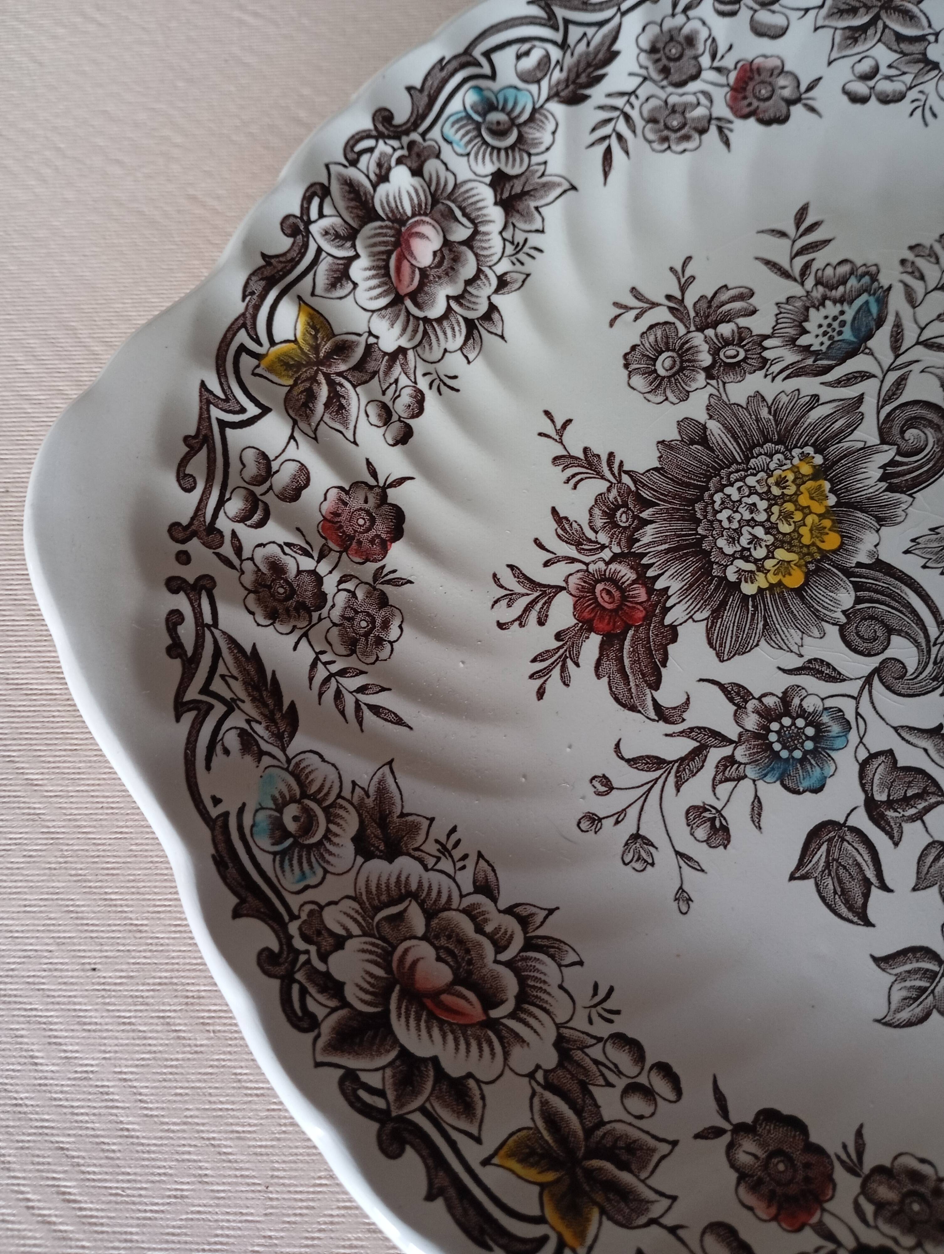 Plat à tarte anglais Ridgway "Clifton"