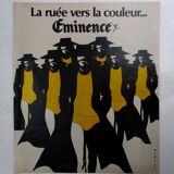 Eminence advertisement after René Gruau