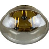 60s 70s Limburg Glashütte ceiling lamp glass space age design