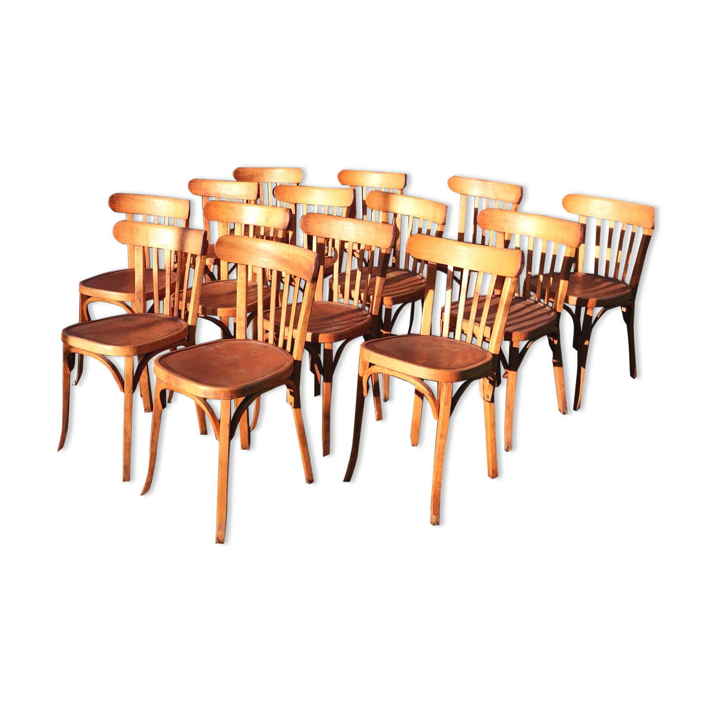 Set of 8 chairs Bistro Baumann
