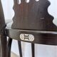 Lot de 6 chaises de salle à manger vintage en bois noir par STOL Kamnik, années 1970
